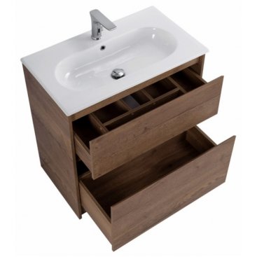 Мебель для ванной BelBagno Kraft-800-PIA-LOV-800 Rovere Tabacco