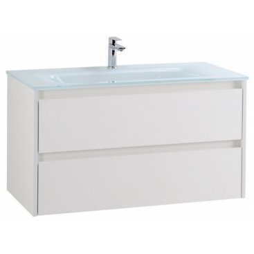 Мебель для ванной BelBagno Kraft-1000-BB1010/465-LV-VTR-BL Bianco Opaco