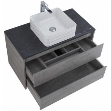 Мебель для ванной BelBagno Kraft-900-S Cemento Grigio