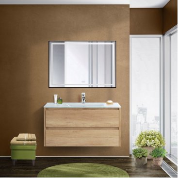 Тумба с раковиной BelBagno Kraft 90-BB910/465-LV-VTR-BL Rovere Nebrasca Nature