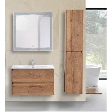 Тумба с раковиной BelBagno Kraft 100-LOV-1000-LVB Rovere Tabacco