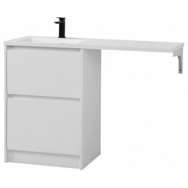 Мебель для ванной под стиральную машину BelBagno Kraft-LVD 1200L Bianco Opaco