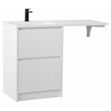 Мебель для ванной под стиральную машину BelBagno Kraft-LVD 1200L Bianco Opaco