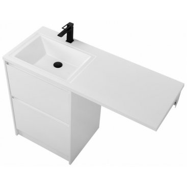 Мебель для ванной под стиральную машину BelBagno Kraft-LVD 1200L Bianco Opaco