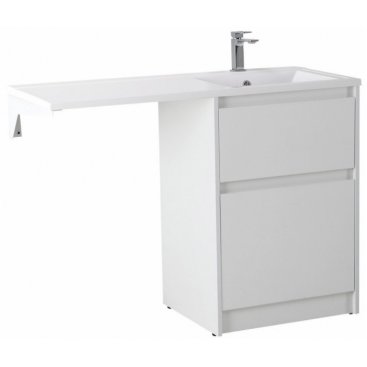 Мебель для ванной под стиральную машину BelBagno Kraft-LVD 1200R Bianco Opaco