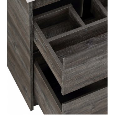 Тумба с раковиной под стиральную машину и зеркалом BelBagno Kraft-LVD 120-BB1200/480-LV-MR-L Pino Pasadena