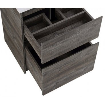 Тумба с раковиной под стиральную машину и зеркалом BelBagno Kraft-LVD 120-BB1200/480-LV-MR-L Pino Pasadena