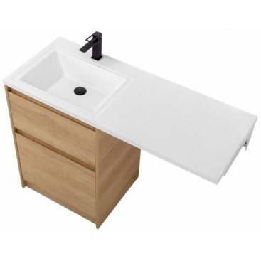 Мебель для ванной под стиральную машину BelBagno Kraft-LVD 1200L Rovere Nebrasca Nature