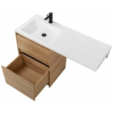 Мебель для ванной под стиральную машину BelBagno Kraft-LVD 1200L Rovere Nebrasca Nature