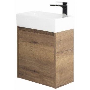 Тумба с раковиной BelBagno Kraft Mini 50L-7045-KL Rovere Tabacco