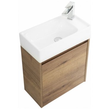 Тумба с раковиной BelBagno Kraft Mini 50L-7045-KL Rovere Tabacco