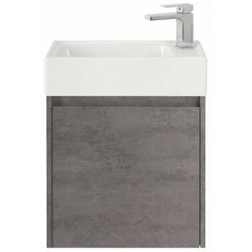 Тумба с раковиной BelBagno Kraft Mini 50L-7045-KL Cemento Grigio