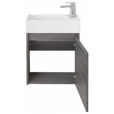 Тумба с раковиной BelBagno Kraft Mini 50R-7045-KL Cemento Grigio