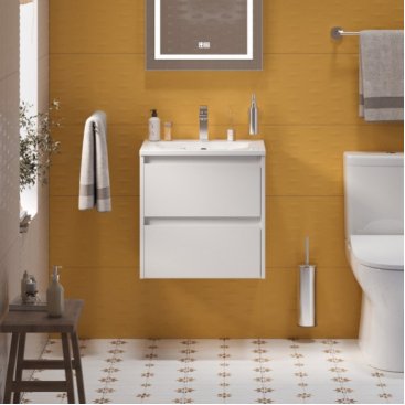 Тумба с раковиной BelBagno Kraft 39-50-BB-8099-3-50 Bianco Opaco