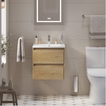 Тумба с раковиной BelBagno Kraft 39-50-BB-8099-3-50 Rovere Nebrasca Nature