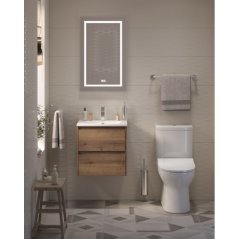 Тумба с раковиной и зеркалом BelBagno Kraft 39-50-...