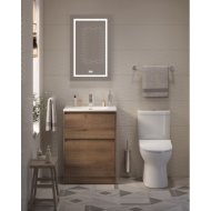 Мебель для ванной BelBagno Kraft-39-600-PIA-BB-8099-3-60 Rovere Tabacco