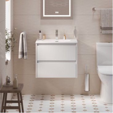 Тумба с раковиной BelBagno Kraft 39-60-BB-8099-3-60 Bianco Opaco