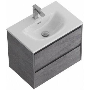 Тумба с раковиной BelBagno Kraft 39-60-BB-8099-3-60 Cemento Grigio