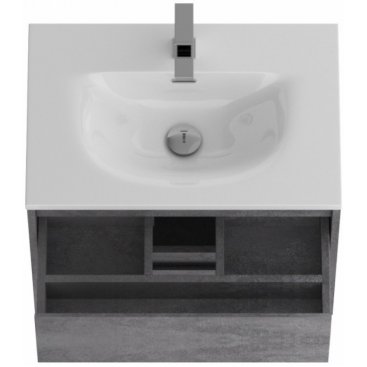 Тумба с раковиной BelBagno Kraft 39-60-BB-8099-3-60 Cemento Grigio