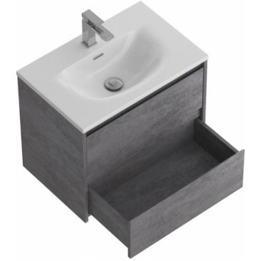 Тумба с раковиной BelBagno Kraft 39-60-BB-8099-3-60 Cemento Grigio