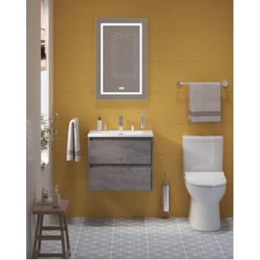 Тумба с раковиной BelBagno Kraft 39-60-BB-8099-3-60 Cemento Grigio