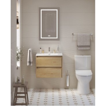 Тумба с раковиной BelBagno Kraft 39-60-BB-8099-3-60 Rovere Nebrasca Nature