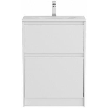 Тумба с раковиной и зеркалом BelBagno Kraft 39-70-PIA-BB-8099-3-70 Bianco Opaco