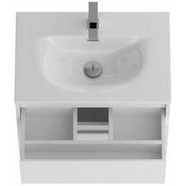 Тумба с раковиной и зеркалом BelBagno Kraft 39-70-BB-8099-3-70 Bianco Opaco