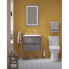 Тумба с раковиной и зеркалом BelBagno Kraft 39-70-...