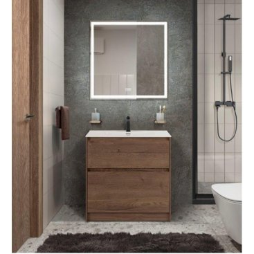 Тумба с раковиной BelBagno Kraft 39-70-PIA Rovere Tabacco