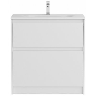 Тумба с раковиной BelBagno Kraft 39-80-PIA-BB-8099-3-80 Bianco Opaco