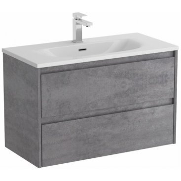 Мебель для ванной BelBagno Kraft-39-800-BB-8099-3-80 Cemento Grigio