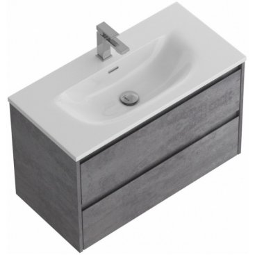 Мебель для ванной BelBagno Kraft-39-800-BB-8099-3-80 Cemento Grigio