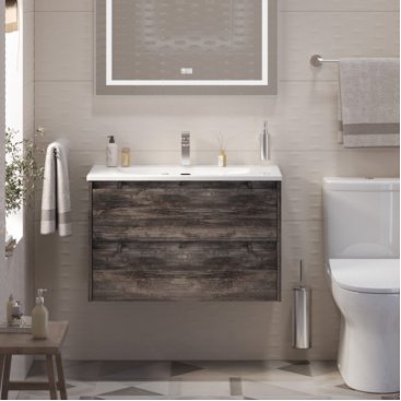 Тумба с раковиной BelBagno Kraft 39-80-BB-8099-3-80 Pino Pasadena