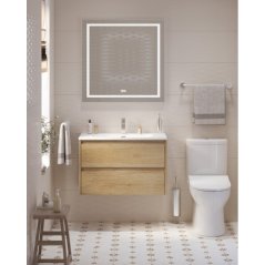 Тумба с раковиной и зеркалом BelBagno Kraft 39-80-...