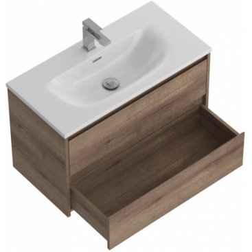 Мебель для ванной BelBagno Kraft-39-800-BB-8099-3-80 Rovere Tabacco