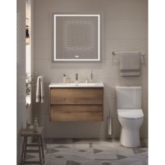 Тумба с раковиной и зеркалом BelBagno Kraft 39-80-...