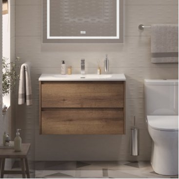 Мебель для ванной BelBagno Kraft-39-800-BB-8099-3-80 Rovere Tabacco