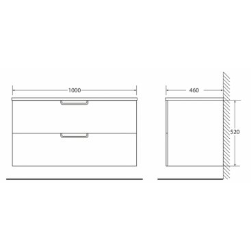 Мебель для ванной BelBagno Leticia-1000