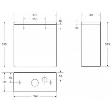 Унитаз-компакт BelBagno Lounge BB045CPR/BB045/051SC с крышкой-сиденьем микролифт