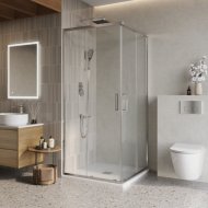 Душевой уголок BelBagno LUCE-A-2-90-C-Cr