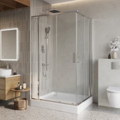 Душевой уголок BelBagno LUCE-AH-22-105/100-C-Cr