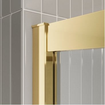 Душевой уголок BelBagno LUCE-A-2-100-C-ORO