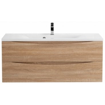 Тумба с раковиной BelBagno Marino 120-BB1200/450-LV-MR-PR Rovere Bianco