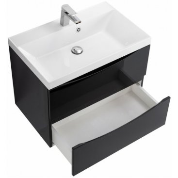 Мебель для ванной BelBagno Marino 70 Nero Lucido