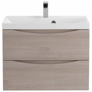 Тумба с раковиной BelBagno Marino 70-BB700/450-LV-MR-AST Rovere Grigio