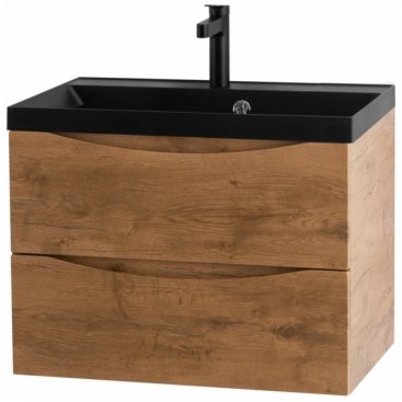 Мебель для ванной BelBagno Marino 70-BB700/450-LV-ART-AST-NERO Rovere Nature