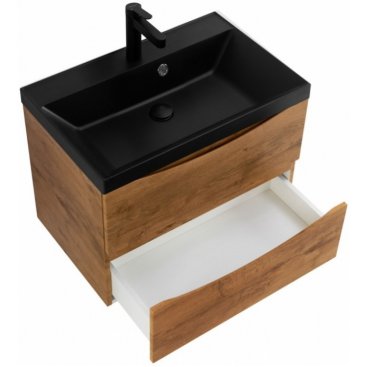 Мебель для ванной BelBagno Marino 70-BB700/450-LV-ART-AST-NERO Rovere Nature