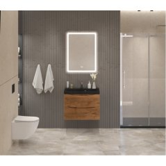 Мебель для ванной BelBagno Marino 70-BB700/450-LV-ART-AST-NERO Rovere Nature